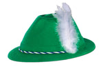 Green Velour Tyrolean 6 Hats
