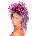 Purple Fiber-Optic Wig