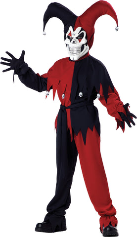 Boy's Evil Jester Costume
