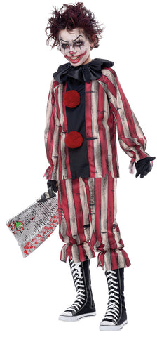 Boy's Nightmare Clown Costume