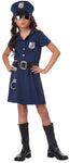 Girl's Police Officer Costume