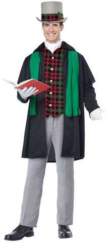 Men's Holiday Caroler Costume