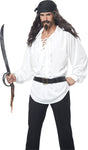 Pirate Wig, Moustache & Chin Patch