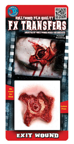 Exit Wound 3D Prof Tattoo