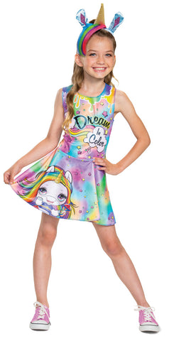 Girl's Poopsie Unicorn Rainbow Costume