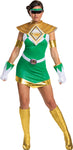 Women's Green Ranger Deluxe Costume - Mighty Morphin