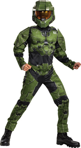 Boy's Master Chief Infinite Muscle Costume