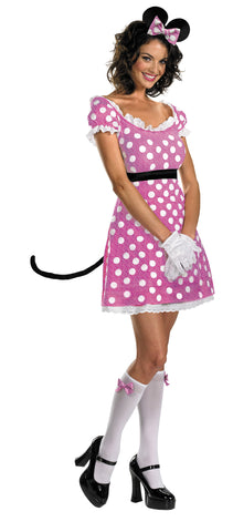 Women's Minnie Mouse Sassy Pink Costume