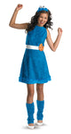 Girl's Cookie Monster Costume - Sesame Street