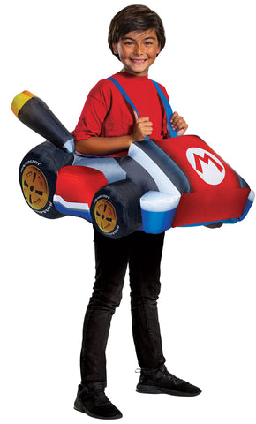 Boy's Mario Kart Inflatable Costume