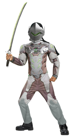 Boy's Genji Classic Muscle Costume - Overwatch