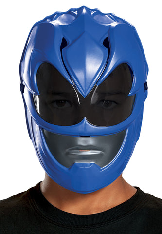 Child's Blue Ranger Vacuform Mask - Power Rangers Movie 2017