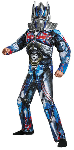 Boy's Optimus Prime Classic Muscle Costume - Transformers Movie 5