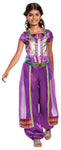 Girl's Jasmine Purple Classic Costume - Aladdin Live Action