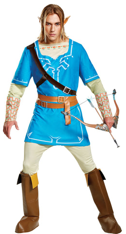 Men's Link Breath of the Wild Deluxe Costume - The Legend of Zelda