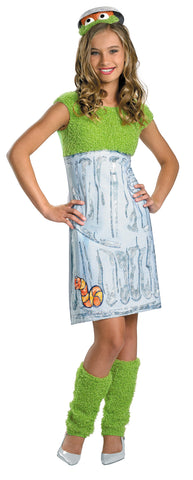 Girl's Oscar Costume - Sesame Street