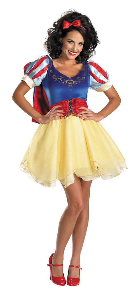 Women's Snow White Sassy Costume – Halloween Hallway