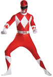 Men's Red Power Ranger Bodysuit - Mighty Morphin