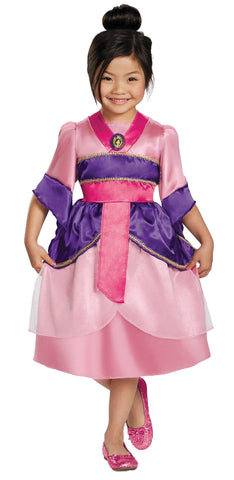 Girl's Mulan Sparkle Classic Costume