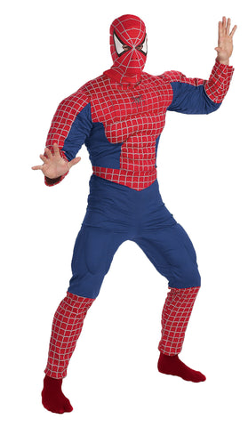 Men's Spider-Man Muscle Chest Costume