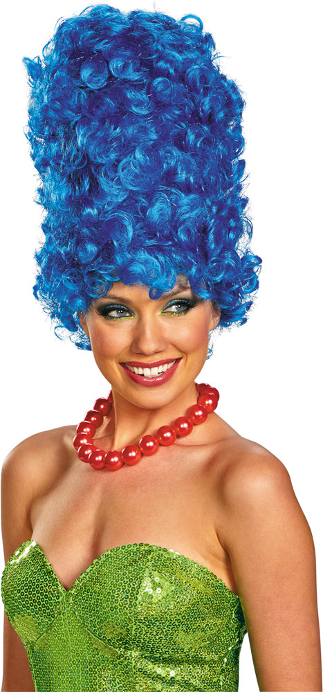 Glam Wig Adult Blue Glam Wig Adult Blue
