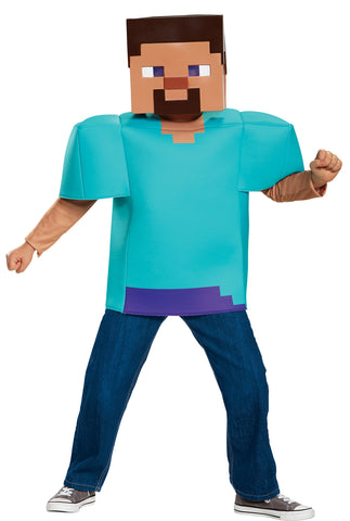 Boy's Steve Classic Costume - Minecraft