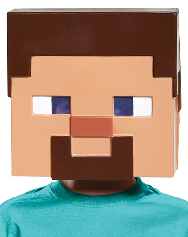 Child's Steve Vacuform Mask - Minecraft