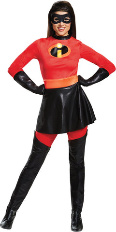 Women's Mrs. Incredible Skirted Deluxe Costume - The Incredibles 2