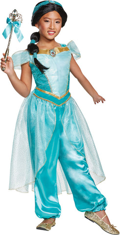 Girl's Jasmine Deluxe Costume