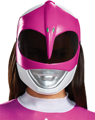 Women's Pink Power Ranger Mask - Mighty Morphin