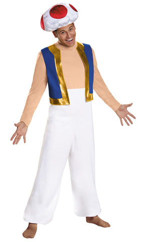 Men's Toad Deluxe Costume - Super Mario Brothers