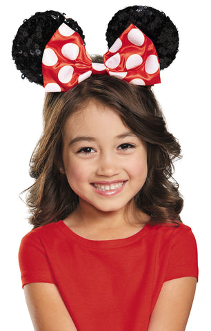 Minnie Red Sequin Ears