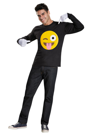 Tongue Emoticon Costume Kit