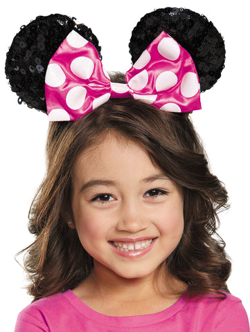 Pink Minnie Sequin Ears