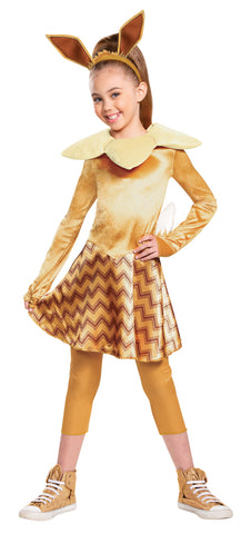 Girl's Eevee Deluxe Costume