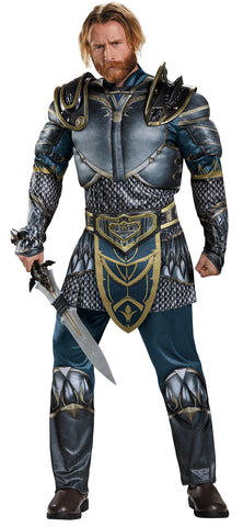 Men's Plus Size Lothar Classic Muscle Costume - World of Warcraft