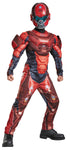 Boy's Red Spartan Classic Muscle Costume - Halo