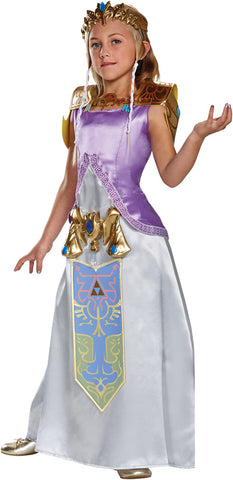 Girl's Zelda Deluxe Costume - The Legend of Zelda