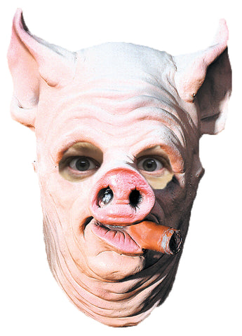 Pig Out Latex Mask
