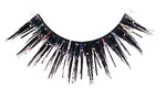 Eyelashes Black Glitter with Tinsel