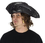 Hat Old Pirate Black