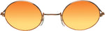 Glasses John Gold Orange Yellow