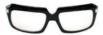 Glasses 80s Scratcher Black Clear