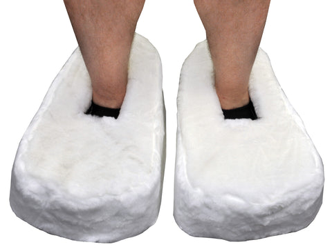 White Mascot Feet