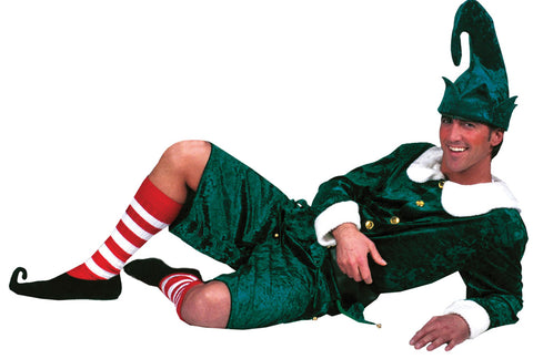 Holly Jolly Elf Man Costume