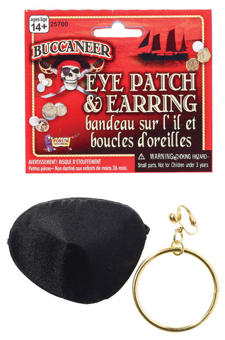 Pirate Patch & Earring