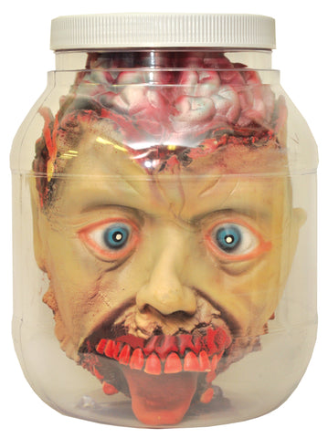 3D Head In Jar