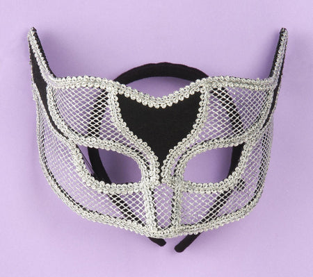 Women's Netted Venetian Mask