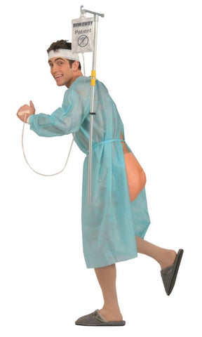 Men's Runaway Patient Costume