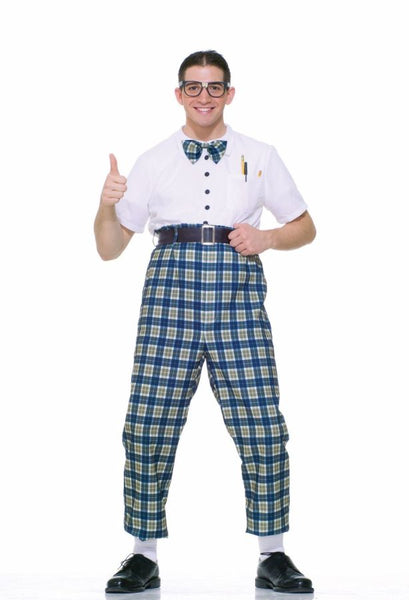 Men's Nerd Costume Halloween Hallway Men's Nerd Costume Halloween Hallway